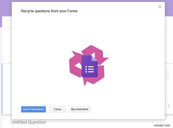 FormRecyclerでGoogleフォームの質問を再利用・結合する方法