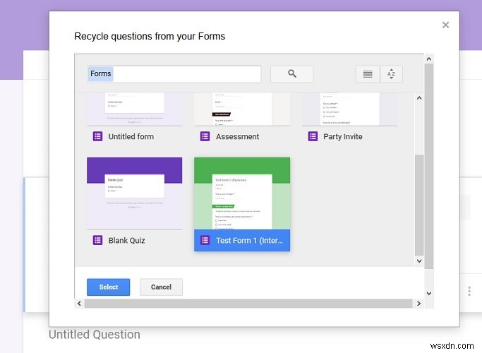 FormRecyclerでGoogleフォームの質問を再利用・結合する方法