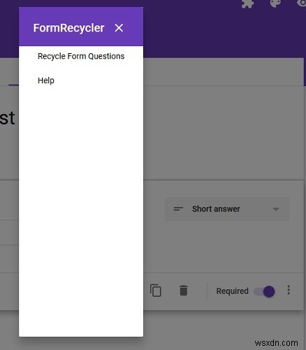 FormRecyclerでGoogleフォームの質問を再利用・結合する方法