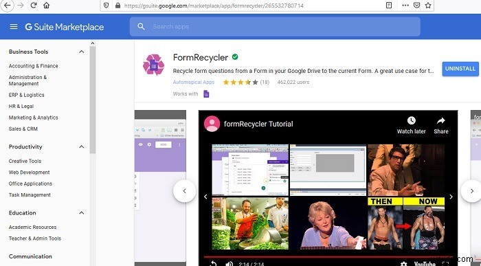 FormRecyclerでGoogleフォームの質問を再利用・結合する方法