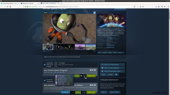 Steamをもっと便利にお得に！拡張機能「Augmented Steam」の使い方徹底解説