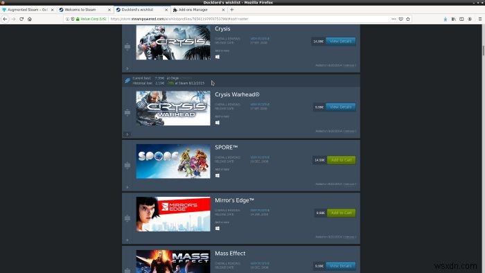 Steamをもっと便利にお得に！拡張機能「Augmented Steam」の使い方徹底解説