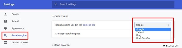 Chrome・Firefox・Edgeなど主要ブラウザでデフォルト検索エンジンを変更する方法