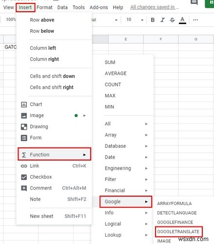 GoogleスプレッドシートでGoogle翻訳を使う方法!GOOGLETRANSLATE関数の基本と応用