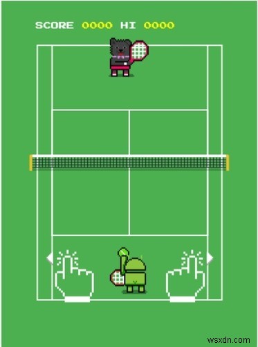 【今すぐ試せる】Googleに隠された秘密のテニスゲームの遊び方