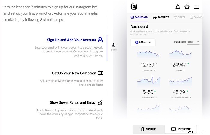 IngramerでInstagramのいいねとフォロワーを効率的に増やす方法