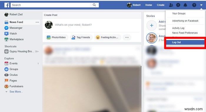 Facebookからログアウトする方法|他の人に勝手にログインされないための対策も解説