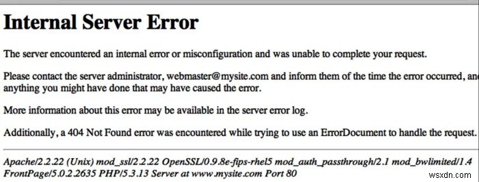 Webサイトの「500 Internal Server Error」の原因と直し方を徹底解説