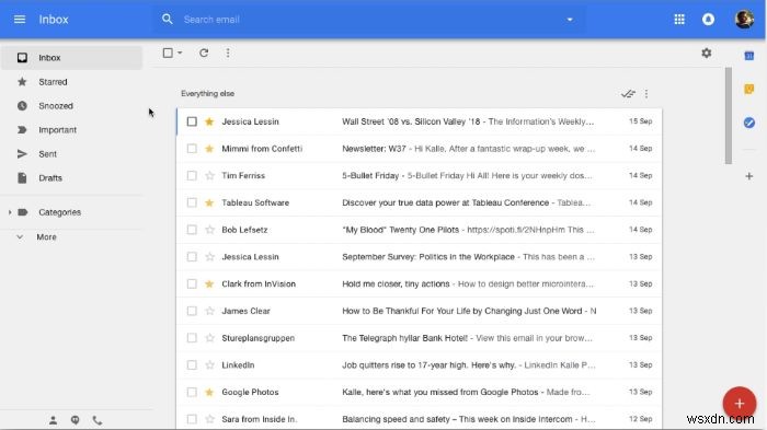 GmailをGoogle Inbox風にカスタマイズする方法【拡張機能で見た目を再現】