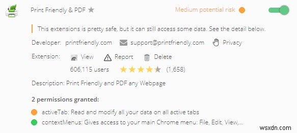 Chrome拡張機能の安全性をチェック!「Extension Police」の使い方と評価の見方