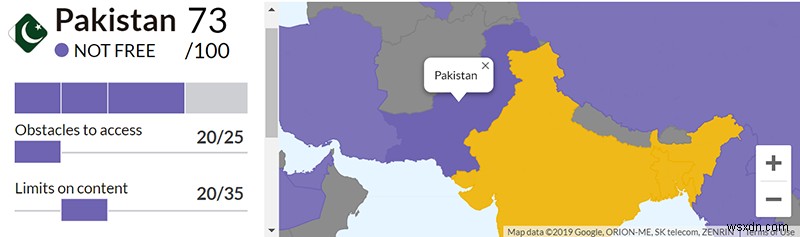 インターネット検閲を回避するためにVPNが必要な国々