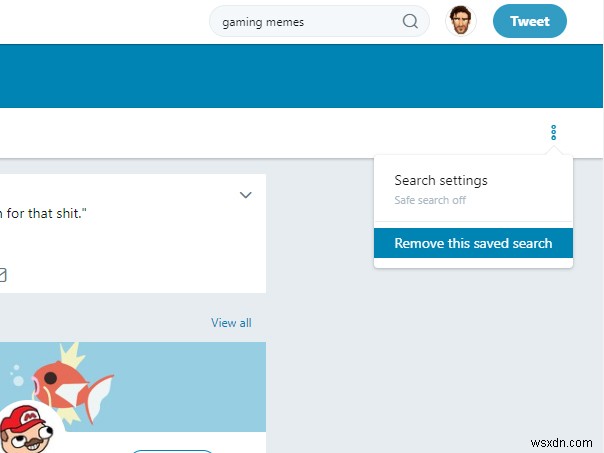 Twitterで保存した検索を削除する方法【クイックヒント】
