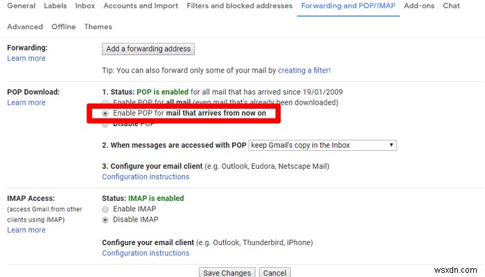 Gmailのメールを別のGmailアカウントへ移行する方法(POP設定の手順を解説)