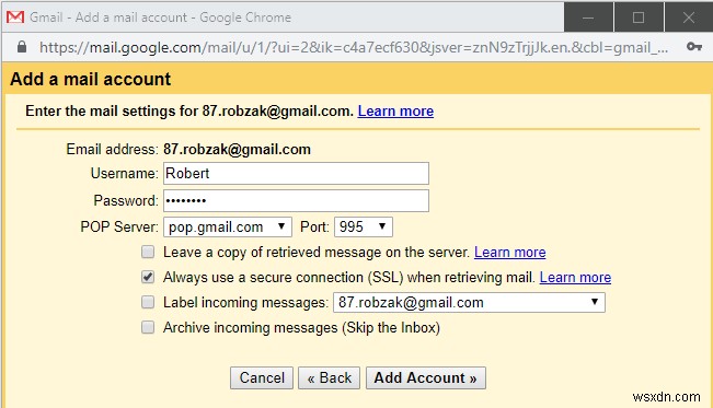 Gmailのメールを別のGmailアカウントへ移行する方法(POP設定の手順を解説)