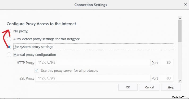 Firefoxで「プロキシサーバーが接続を拒否しています」エラーが出たときの対処法
