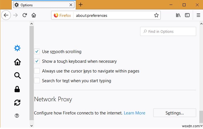 Firefoxで「プロキシサーバーが接続を拒否しています」エラーが出たときの対処法