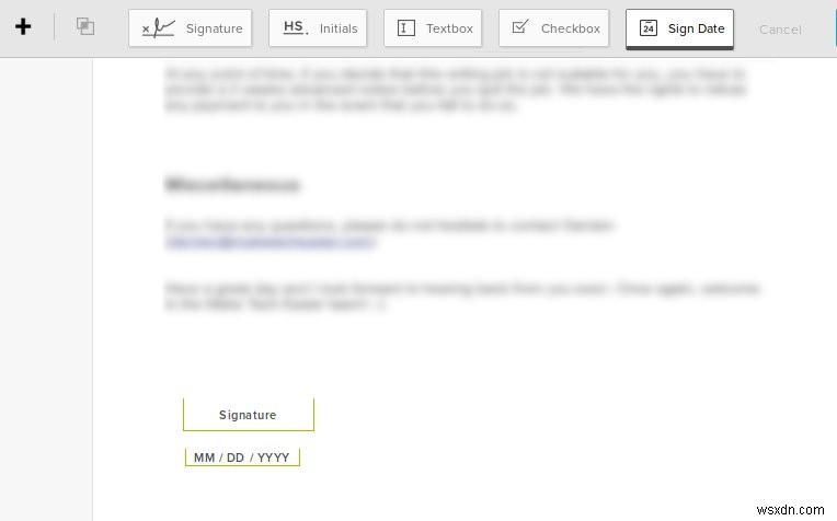 HelloSignでオンライン文書に簡単に電子署名する方法