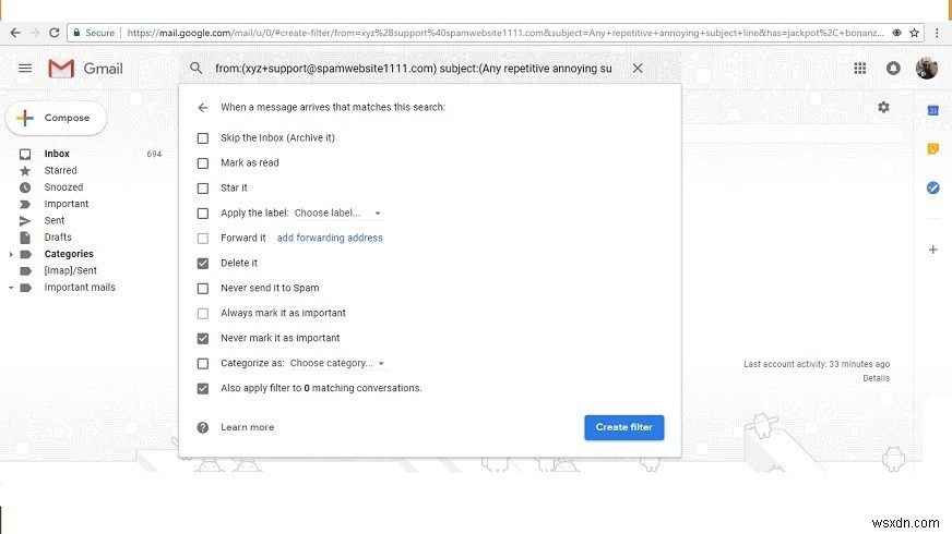 Gmailで迷惑メールをブロックする3つの方法|フィルタ設定から予防策まで徹底解説