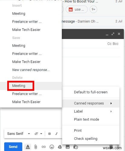 Gmailで定型文(テンプレート)を使った自動返信を設定する方法