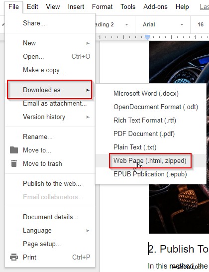 Googleドキュメントから画像を抽出する3つの方法【スクショ・ウェブ公開・ZIP保存】