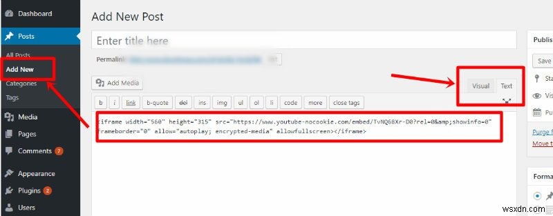 プライバシー強化モードでWordPressにYouTube動画を埋め込む方法【GDPR対応】
