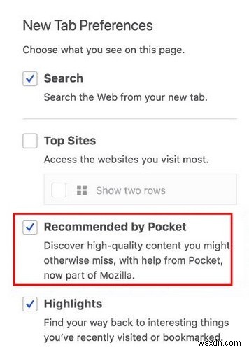 Firefoxでスポンサー広告を無効にする方法|新規タブの広告を簡単にオフにする手順