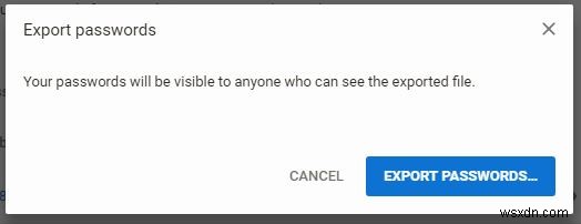 Google Chromeで保存したパスワードをCSVファイルにエクスポート(ダウンロード)する方法