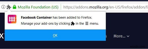 Firefox拡張機能「Facebook Container」でFacebookのトラッキングを防ぐ方法