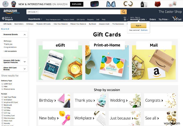 オンラインでギフトカードが簡単に手に入るおすすめサイト5選