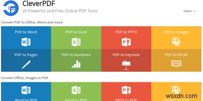 CleverPDF徹底解説：PDF変換・編集ツールがこれひとつで完結するワンストップサービス