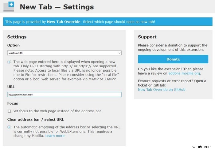 Firefox Quantumの新規タブページをカスタマイズする5つの便利な方法