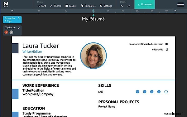 Novorésumé(ノボレジュメ)で簡単に履歴書を作成する方法