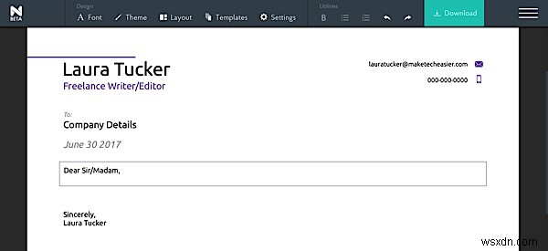 Novorésumé(ノボレジュメ)で簡単に履歴書を作成する方法