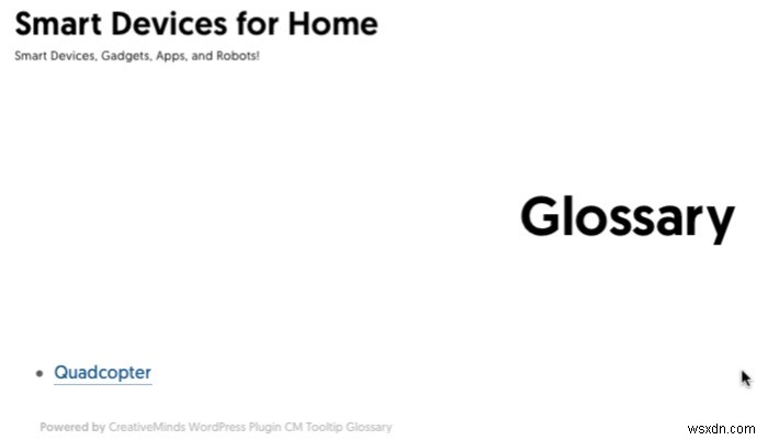 WordPressサイトにツールチップと用語集を簡単に追加する方法|CM Tooltip Glossaryの使い方