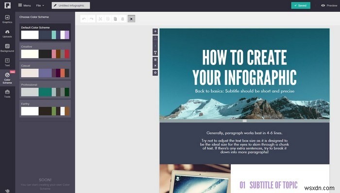 初心者でも簡単!インフォグラフィックが作成できるおすすめサイト5選