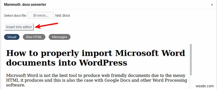 Microsoft Wordの文書をWordPressに崩れずにインポートする方法