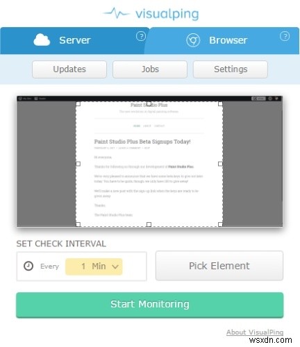 VisualPingの使い方完全ガイド｜Webページの更新を自動で見張らせる方法