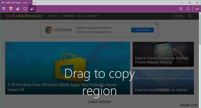 Microsoft EdgeでWebページのスクリーンショットを撮る・編集・保存する完全ガイド