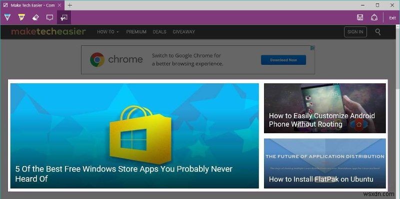 Microsoft EdgeでWebページのスクリーンショットを撮る・編集・保存する完全ガイド