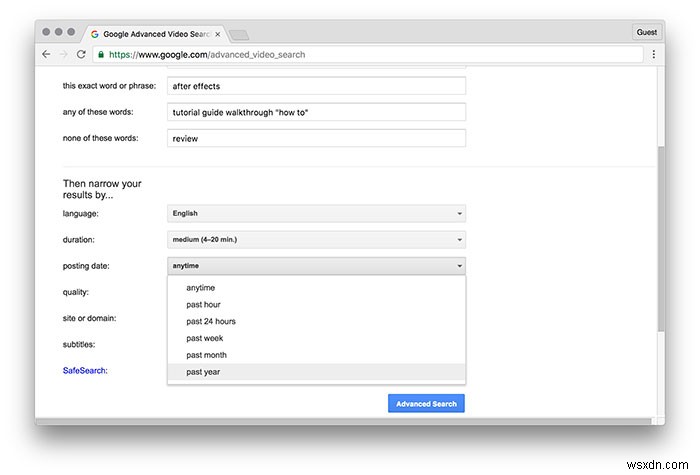 Googleの高度な検索機能を使いこなして、理想の検索結果を素早く手に入れる方法