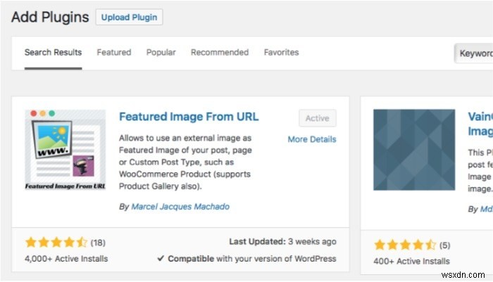 WordPressで外部画像をアイキャッチ画像として設定する方法|「Featured Image from URL」プラグイン活用ガイド