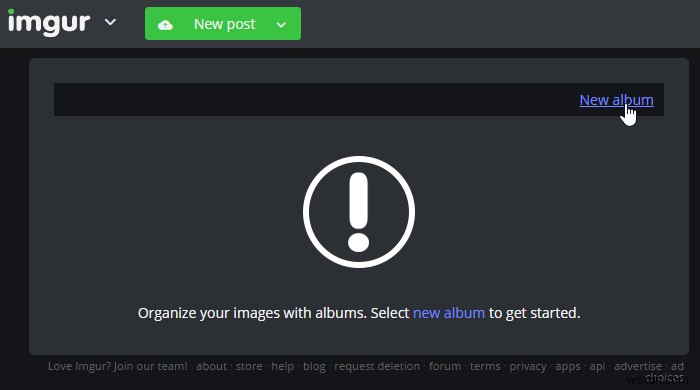 Imgurのアルバム機能を使って大量の画像をまとめて共有・埋め込む方法