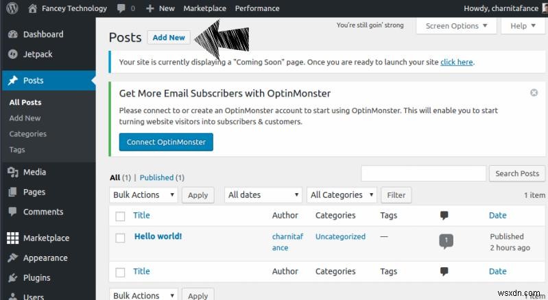 WordPressブログのカスタマイズ:コンテンツ追加の基本と最初の記事の作り方