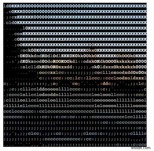 Facebook・Instagramの写真をASCIIアートに変換する方法