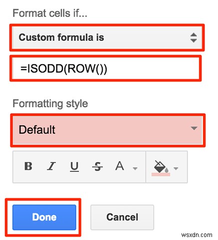 Googleスプレッドシートで行の色を交互に変える方法【条件付き書式で簡単設定】