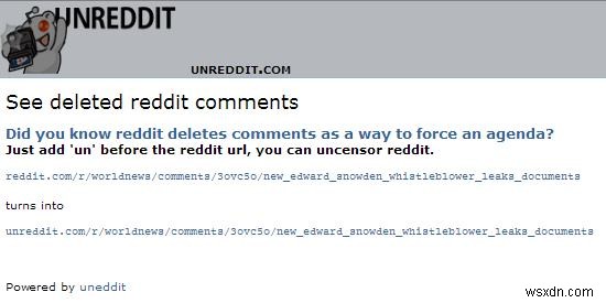 Redditの削除されたコメントを復元して見る方法|Ceddit・Unreddit・Resavr徹底解説