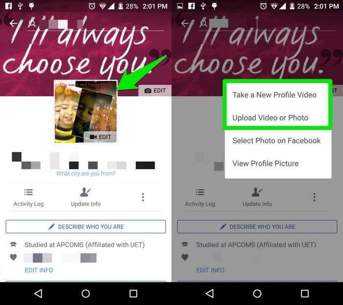 Facebookのプロフィール写真を動画に変更する方法!7秒以内のプロフィール動画を設定しよう
