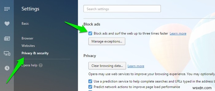 Operaの内蔵広告ブロッカーが優秀すぎる!Adblock Plusからの乗り換えを検討しよう