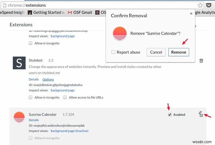 ChromeとFirefoxで拡張機能を無効化・アンインストールする方法