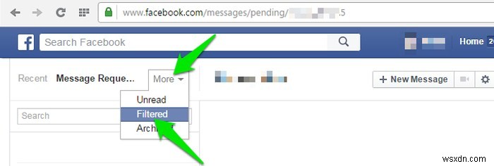 Facebookの隠しメッセージをすべて確認する方法|メッセージリクエストとフィルタ済みメッセージの見方